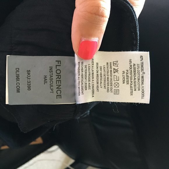 DL1961 Florence Instasculpt Crop Skinny Jeans‎ HAIL - Picture 9 of 9